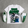 Bucks 12s DopeSkill T-Shirt Paper Chaser Boy Graphic