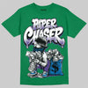 Jordan 12 Bucks DopeSkill T-Shirt Paper Chaser Boy Graphic Streetwear - Irish Green