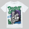 Jordan 12 Bucks DopeSkill T-Shirt Pocket Change Graphic Streetwear - White