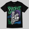 Jordan 12 Bucks DopeSkill T-Shirt Pocket Change Graphic Streetwear - Black