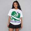 Bucks 12s DopeSkill Oversize Print T-Shirt Real Lover Club Graphic