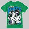 Jordan 12 Bucks DopeSkill T-Shirt Real Ones Choose Loyalty Graphic Streetwear - Irish Green