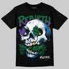 Jordan 12 Bucks DopeSkill T-Shirt Rebirth Graphic Streetwear - Black