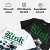 Bucks 12s DopeSkill T-Shirt Risk Is Better Than Regret Graphic