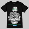 Jordan 12 Bucks DopeSkill T-Shirt Scared Money Don't Make No Money Graphic Streetwear - Black