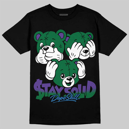 Jordan 12 Bucks DopeSkill T-Shirt Stay Solid Graphic Streetwear - Black