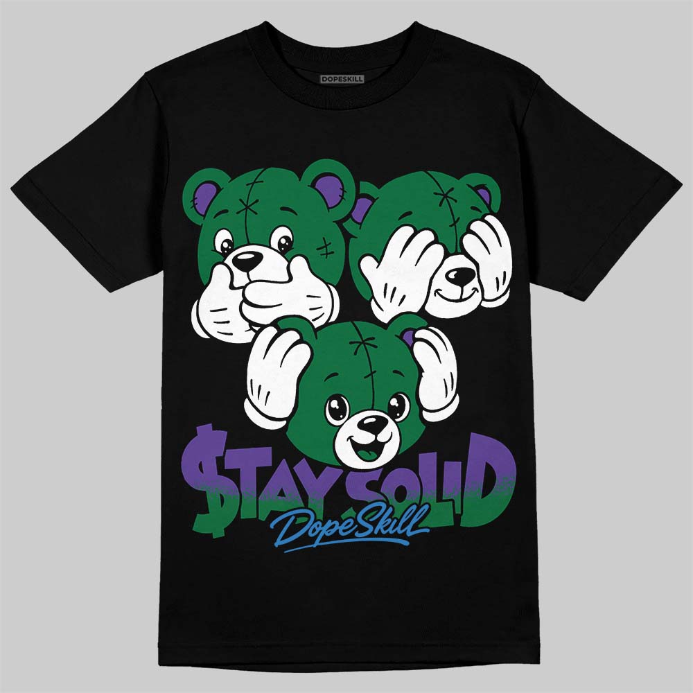 Jordan 12 Bucks DopeSkill T-Shirt Stay Solid Graphic Streetwear - Black