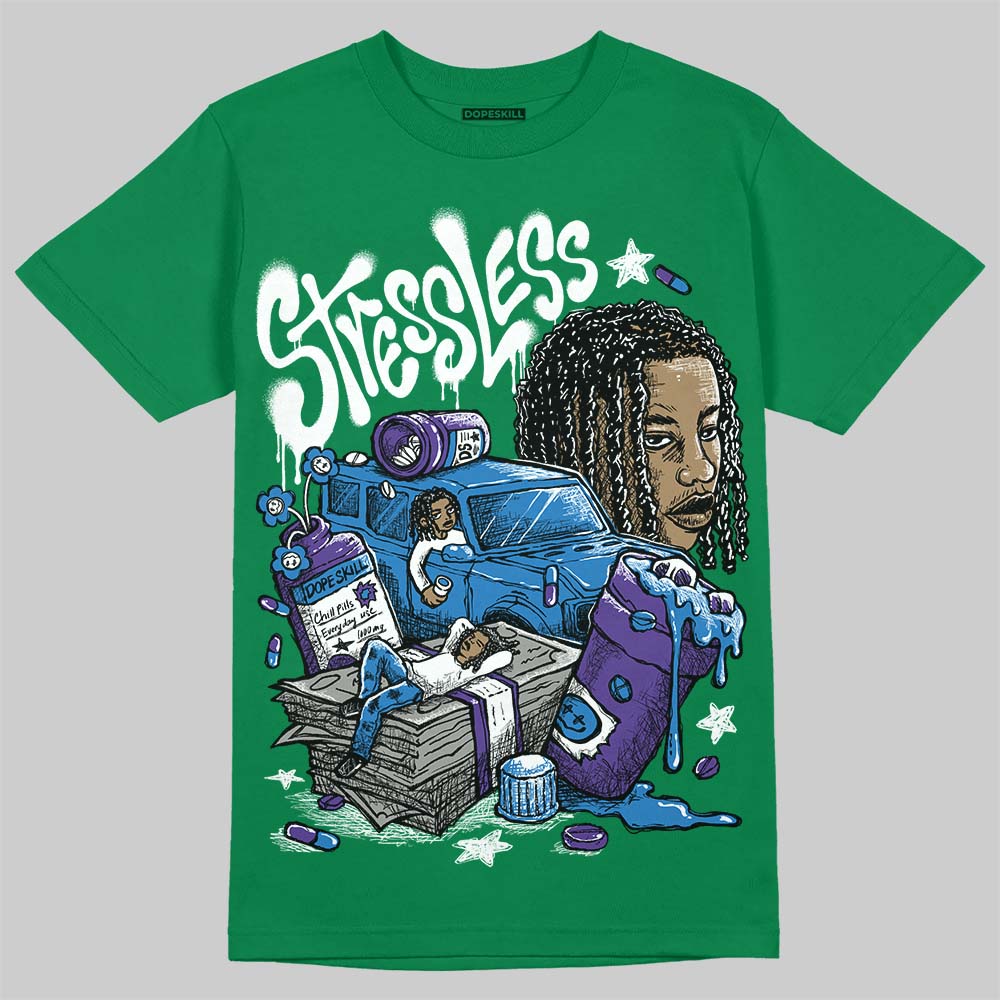 Jordan 12 Bucks DopeSkill T-Shirt Stressless Graphic Streetwear - Irish Green