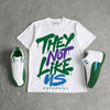 Bucks 12s DopeSkill T-Shirt They Not Like Us Graphic