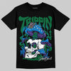 Jordan 12 Bucks DopeSkill T-Shirt Trippin Graphic Streetwear - Black
