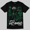 Jordan 12 Bucks DopeSkill T-Shirt Ways To Get Ahead Graphic Streetwear - Black