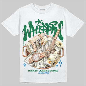 Jordan 12 Bucks DopeSkill T-Shirt Whippin Graphic Streetwear - White