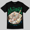 Jordan 12 Bucks DopeSkill T-Shirt Whippin Graphic Streetwear - black