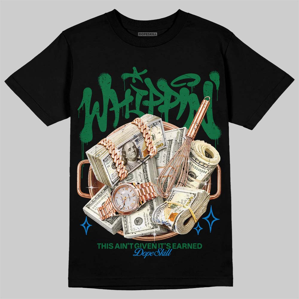 Jordan 12 Bucks DopeSkill T-Shirt Whippin Graphic Streetwear - black