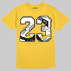 Jordan 4 "Tour Yellow" DopeSkill T-Shirt 23 with 4s Pattern Graphic Streetwear - Daisy