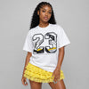 Tour Yellow 4s DopeSkill T-Shirt 23 with 4s Pattern Graphic
