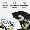 Tour Yellow 4s DopeSkill T-Shirt 23 with 4s Pattern Graphic