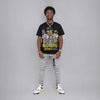 Tour Yellow 4s DopeSkill T-Shirt All Hustle No Luck Graphic
