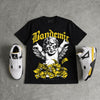 Tour Yellow 4s DopeSkill T-Shirt Bandemic Graphic