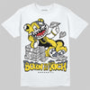 Jordan 4 "Tour Yellow" DopeSkill T-Shirt Born To Be Rich Graphic Streetwear - White