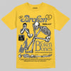 Jordan 4 "Tour Yellow" DopeSkill T-Shirt Broken Bones Graphic Streetwear - Daisy
