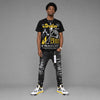 Tour Yellow 4s DopeSkill T-Shirt Broken Bones Graphic
