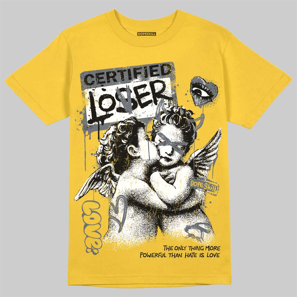Jordan 4 "Tour Yellow" DopeSkill T-Shirt Certified Lover Graphic Streetwear - Daisy