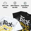 Tour Yellow 4s DopeSkill T-Shirt F#ck Around And Find Out Graphic
