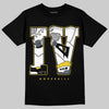 Jordan 4 "Tour Yellow" DopeSkill T-Shirt IV Jordan 4 Graphic Streetwear - Black
