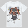 Jordan 4 "Tour Yellow" DopeSkill T-Shirt Key of Life Graphic Streetwear - White