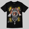 Jordan 4 "Tour Yellow" DopeSkill T-Shirt Key of Life Graphic Streetwear - Black