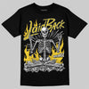 Jordan 4 "Tour Yellow" DopeSkill T-Shirt Laid Back Graphic Streetwear - Black
