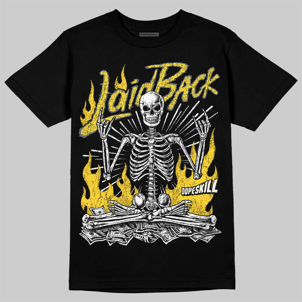 Jordan 4 "Tour Yellow" DopeSkill T-Shirt Laid Back Graphic Streetwear - Black