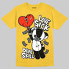 Jordan 4 "Tour Yellow" DopeSkill T-Shirt Love Sick Graphic Streetwear - Daisy