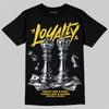 Jordan 4 "Tour Yellow" DopeSkill T-Shirt Loyalty Graphic Streetwear - Black