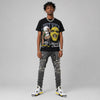 Tour Yellow 4s DopeSkill Oversize Print T-Shirt Lust Vice Graphic