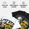 Tour Yellow 4s DopeSkill Oversize Print T-Shirt Lust Vice Graphic