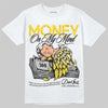 Jordan 4 "Tour Yellow" DopeSkill T-Shirt MOMM Graphic Streetwear - White