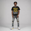 Tour Yellow 4s DopeSkill T-Shirt Money Is Our Motive Typo Graphic