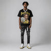 Tour Yellow 4s DopeSkill Oversize Print T-Shirt Money Loves Me Graphic