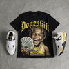 Tour Yellow 4s DopeSkill Oversize Print T-Shirt Money Loves Me Graphic