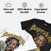 Tour Yellow 4s DopeSkill Oversize Print T-Shirt Money Loves Me Graphic