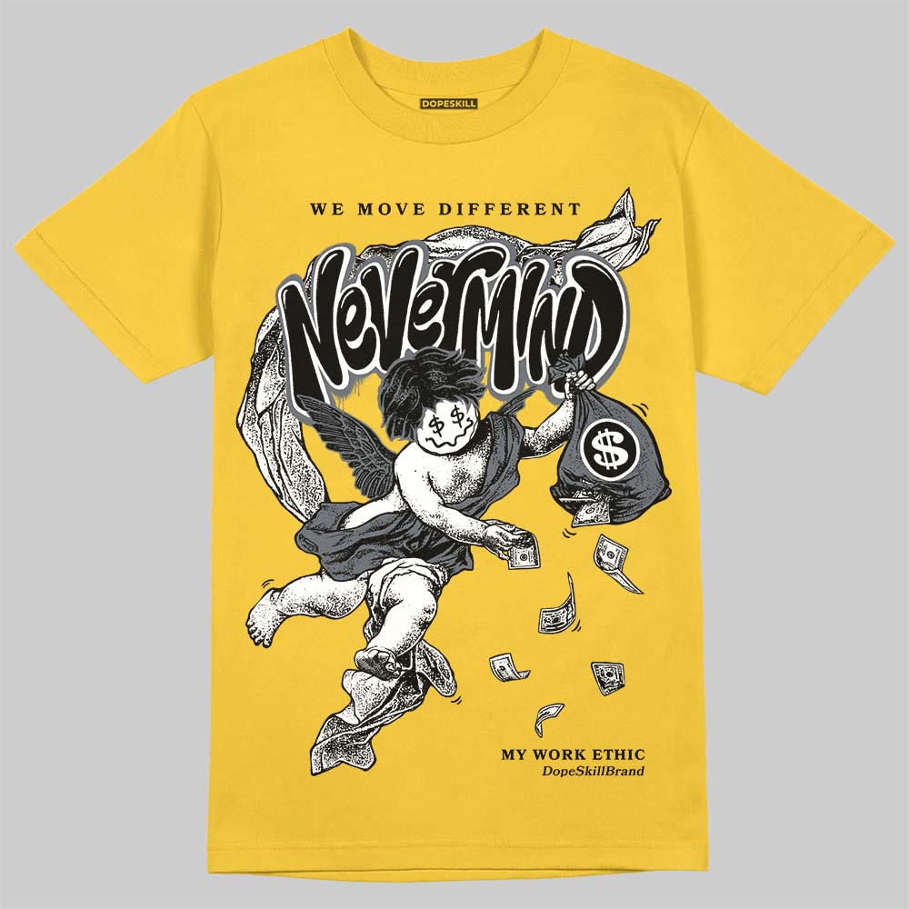 Jordan 4 "Tour Yellow" DopeSkill T-Shirt Nevermind Graphic Streetwear - Daisy