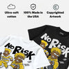 Tour Yellow 4s DopeSkill T-Shirt No Risk No Story Graphic