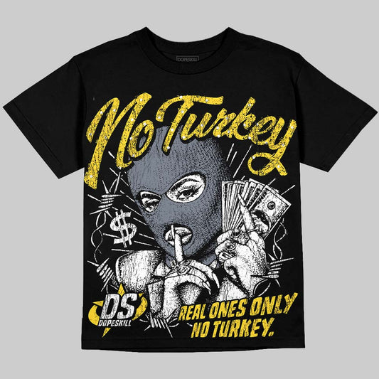 Jordan 4 "Tour Yellow" DopeSkill Oversize Print T-Shirt No Turkey Graphic Streetwear - black