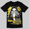 Jordan 4 "Tour Yellow" DopeSkill T-Shirt NPC Graphic Streetwear - Black