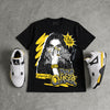 Tour Yellow 4s DopeSkill T-Shirt NPC Graphic