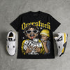 Tour Yellow 4s DopeSkill Oversize Print T-Shirt Overstack Graphic