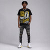 Tour Yellow 4s DopeSkill T-Shirt Real Ones Move In Silence Graphic