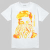 Jordan 4 "Tour Yellow" DopeSkill T-Shirt Rich Boy Camo Graphic Streetwear - White